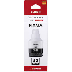 Canon GI-50 PGBK Black High Capacity Original Ink Cartridge 3386C001 (6000 Pages - 135 mL)